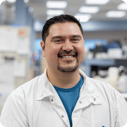 Marcos, a medical laboratory assistant