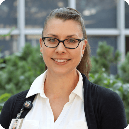 a photo of Jennifer, an occupational therapist