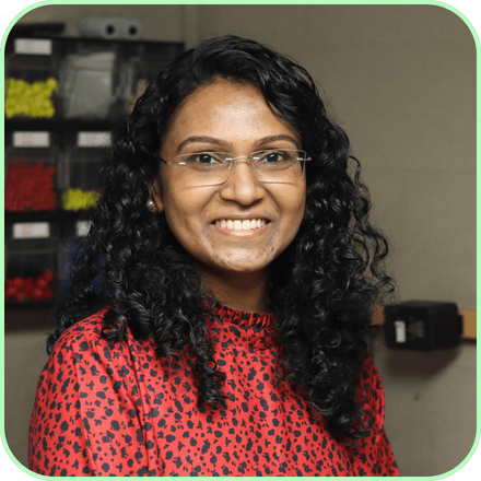 a photo of Pratima, an audiologist