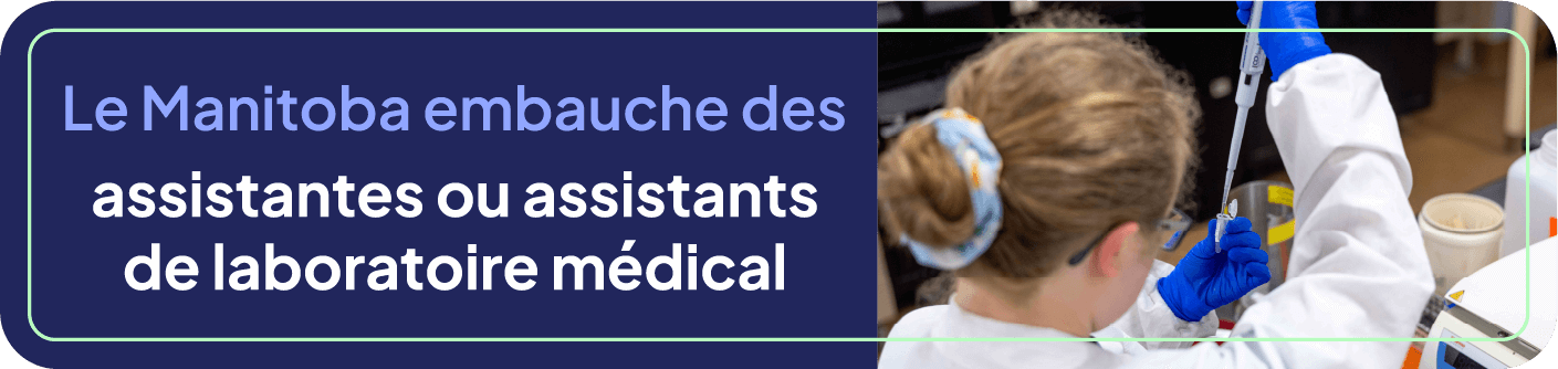 Assistante ou assistant de laboratoire médical